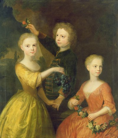 I figli del consigliere Barthold Heinrich Brockes (1680-1747) da Balthasar Denner