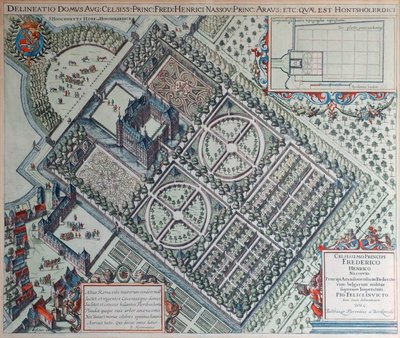 Hof te Honsholerdijk (XVII secolo) da Balthasar Florisz. van Berckenrode