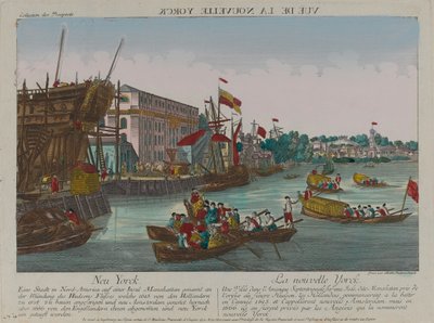 ?Vista di New York?, circa 1776 da Balthasar Friedrich Leizelt