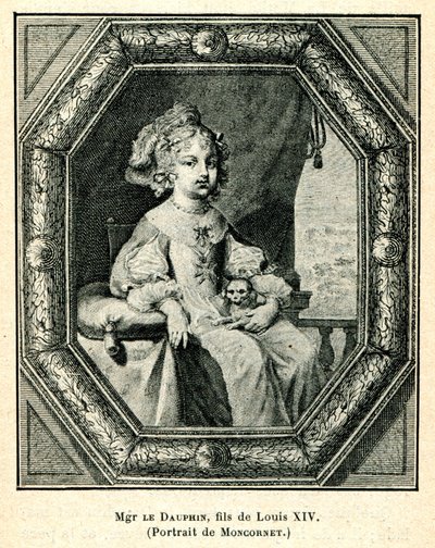 Cabanès, Educazione dei principi005 Mons. il Delfino, figlio di Luigi XIV da Balthasar Moncornet