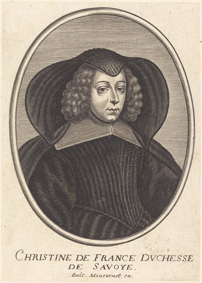 Cristina di Francia da Balthasar Moncornet