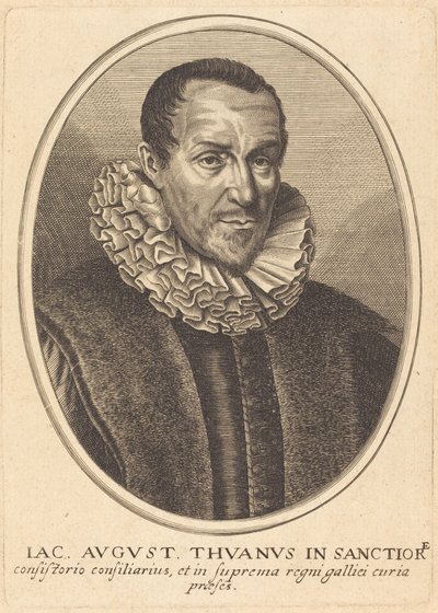 Jacques-Auguste de Thou da Balthasar Moncornet