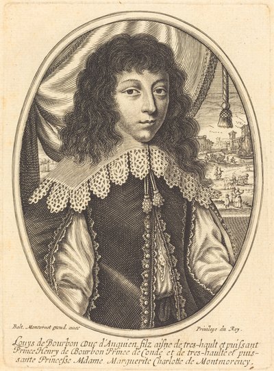 Luigi II di Borbone-Condé da Balthasar Moncornet