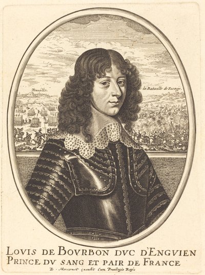 Luigi II di Borbone-Condé da Balthasar Moncornet