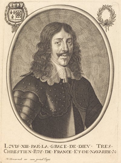 Luigi XIII, Re di Francia da Balthasar Moncornet