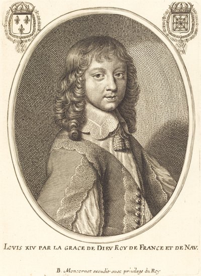 Luigi XIV da Balthasar Moncornet