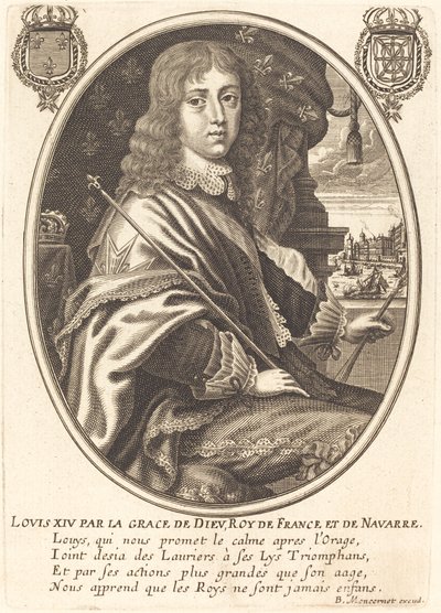 Luigi XIV, re di Francia da Balthasar Moncornet