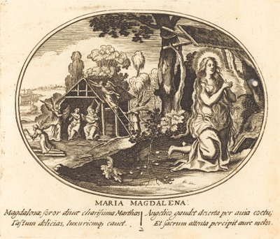 La penitenza di Maria Maddalena da Balthasar Moncornet