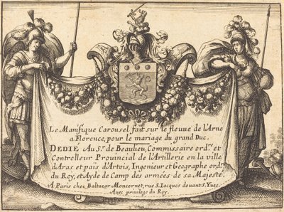 Pagina del titolo da Balthasar Moncornet after Remigio Cantagallina
