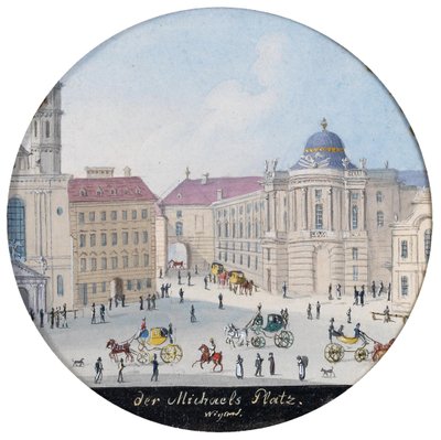 Piazza San Michele a Vienna da Balthasar Wigand