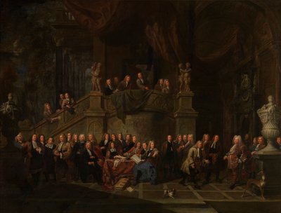 La ricezione di Jan Karel de Gordes alla gilda da Balthasar van den Bossche
