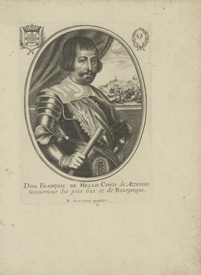 Francisco Manuel de Mello 1608-1666, circa 1640-1650 da Balthazar Moncornet