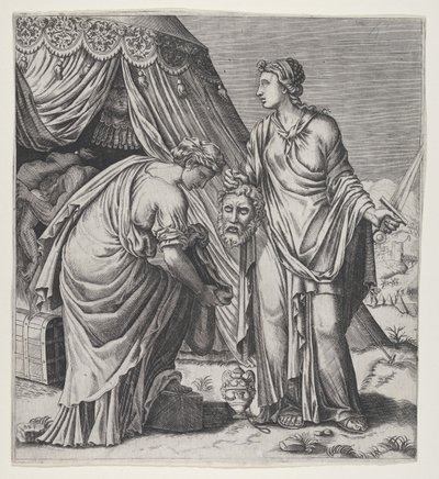 Giuditta con la testa di Oloferne da Balthazar van den Bos