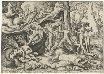 Giudizio di Paride da Balthazar van den Bos