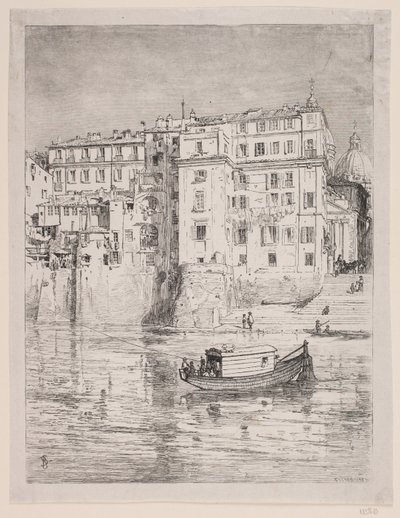 Traghetto sul Tevere da Balzer Dahl