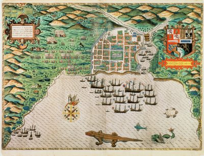 Santiago, Capo Verde da Baptista Boazio