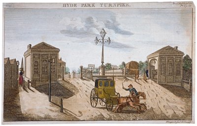 Veduta del casello di Hyde Park Corner, Westminster, Londra da Barak Longmate Jr
