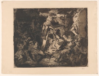 Cristo sulla croce da Barbara Elisabeth van Houten (signed by artist)