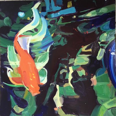 Pesce rosso da Barbara Hoogeweegen