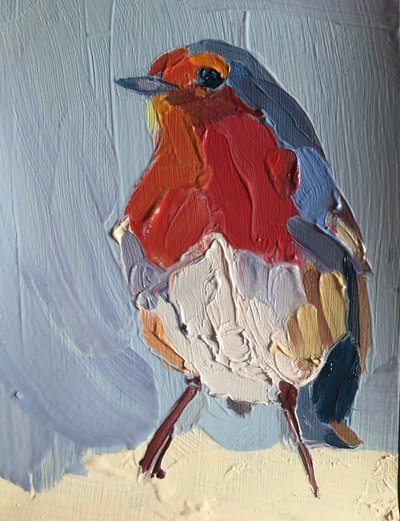 Pettirosso, 2016 da Barbara Hoogeweegen