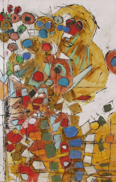 Forme colorate astratte da Barbara Piatti