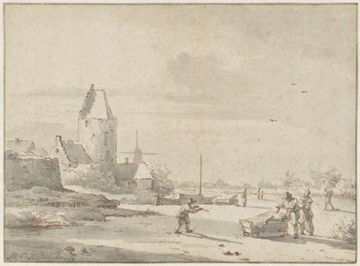 Paesaggio invernale da Barend Cornelis Koekkoek (attributed to)