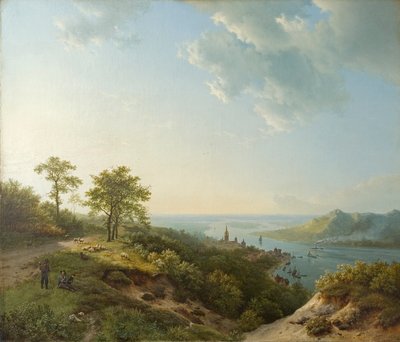 Vista su Heidelberg, 1837 da Barend Cornelis Koekkoek