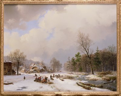 Scena Invernale da Barend Cornelis Koekkoek