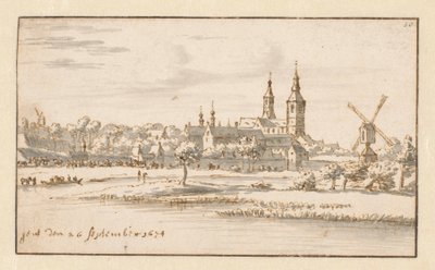 Veduta di Gand da Barend Klotz (attributed to)