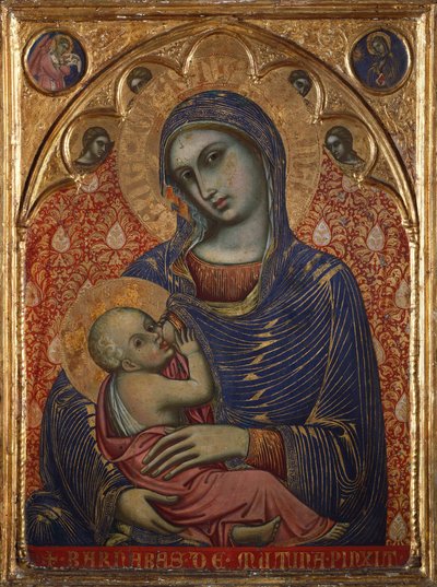 Madonna che allatta il bambino da Barnaba da Modena