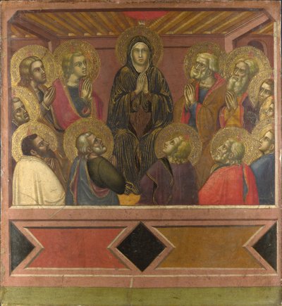 Pentecoste, c. 1377 da Barnaba da Modena