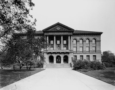 Accademia delle Scienze di Chicago, Chicago, Illinois, USA, c.1900 da Barnes and Crosby