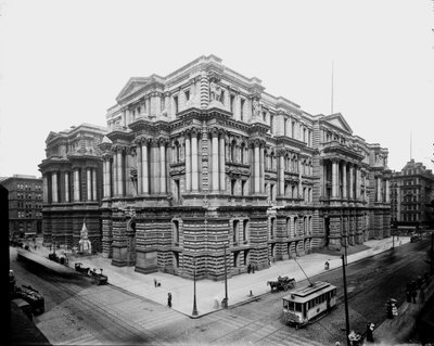 Municipio e Edificio della Contea, Chicago, Illinois, USA da Barnes and Crosby