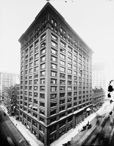 Marquette Building, Chicago, Illinois, USA, c.1900 da Barnes and Crosby