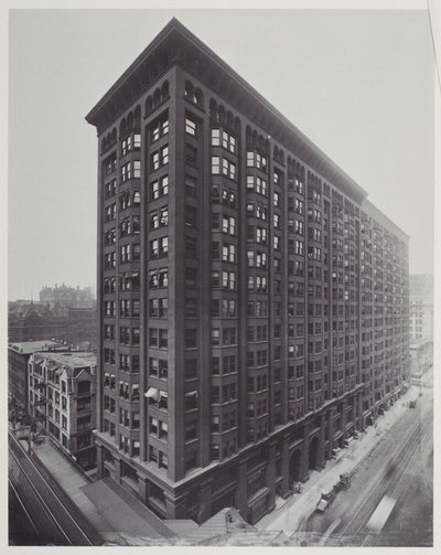 Edificio Monadnock, Chicago, Illinois, USA da Barnes and Crosby
