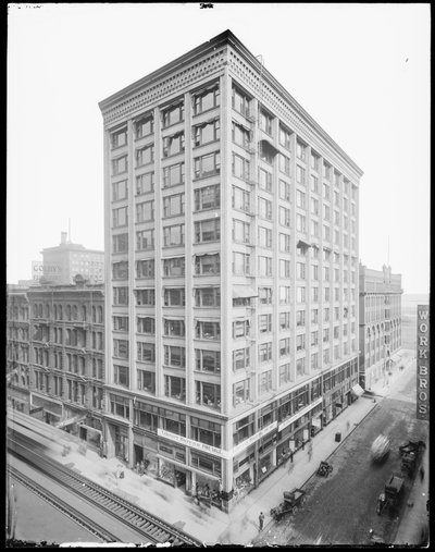 Edificio Powers, Chicago, Illinois, USA, c.1903 da Barnes and Crosby