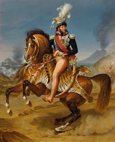 Ritratto equestre di Gioacchino Murat, 1812 da Baron Antoine Jean Gros