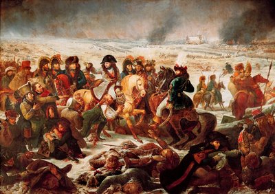 Napoleone I sul campo di battaglia di Eylau il 9/02/1807 da Baron Antoine Jean Gros