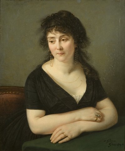 Ritratto di Madame Bruyere da Baron Antoine Jean Gros