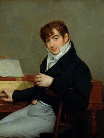 Ritratto di Pierre Zimmermann da Baron Antoine Jean Gros