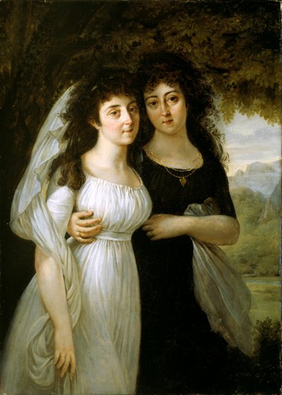 Ritratto delle sorelle Maistre da Baron Antoine Jean Gros