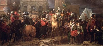 Ingresso di Enrico IV a Parigi, 22 marzo 1594 da Baron François Pascal Simon Gérard
