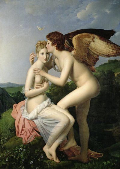 Psiche riceve il primo bacio di Cupido, 1798 da Baron François Pascal Simon Gérard