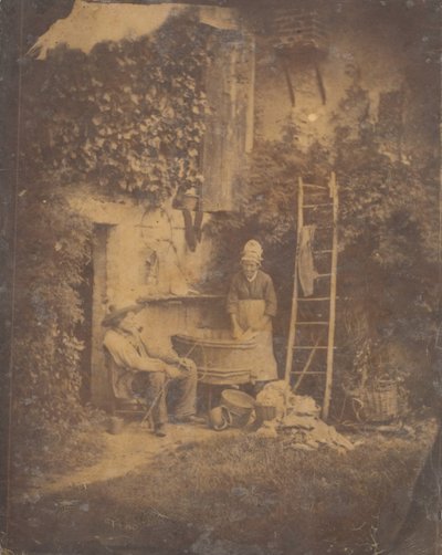 Il bucato, 1840 da Baron Louis Adolphe Humbert De Molard
