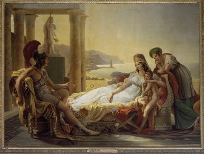 Enea racconta a Didone le disgrazie di Troia da Baron Pierre Narcisse Guerin