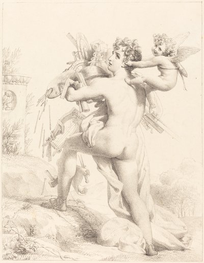 Chi troppo abbraccia nulla stringe da Baron Pierre Narcisse Guerin