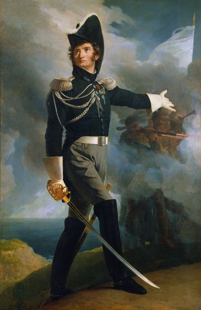 Ritratto di Louis du Vergier da Baron Pierre Narcisse Guerin