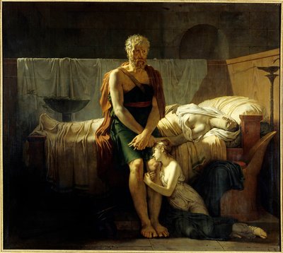 Il ritorno di Marco Sesto Marco Sesto (figura immaginaria), sfuggito alle proscrizioni di Silla, trova al suo ritorno la figlia in lacrime, vicino alla moglie morta da Baron Pierre Narcisse Guerin