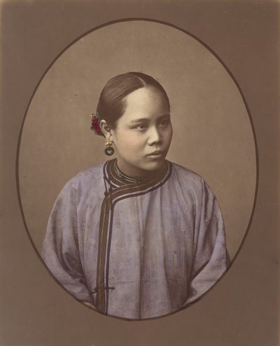 Ragazza di Shanghai da Baron Raimund von Stillfried