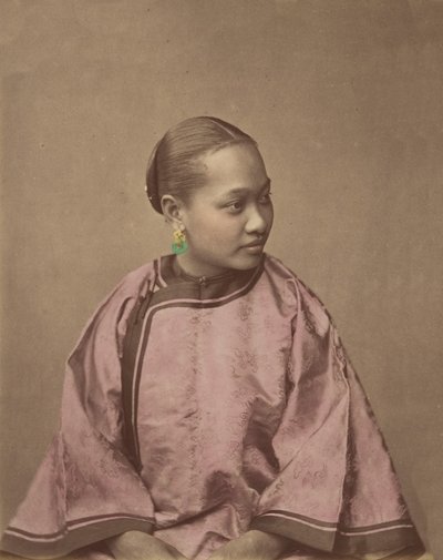 Ragazza di Shanghai da Baron Raimund von Stillfried